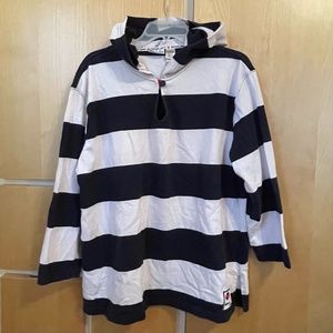 Villager by Liz Claiborne 1X. Navy and White.